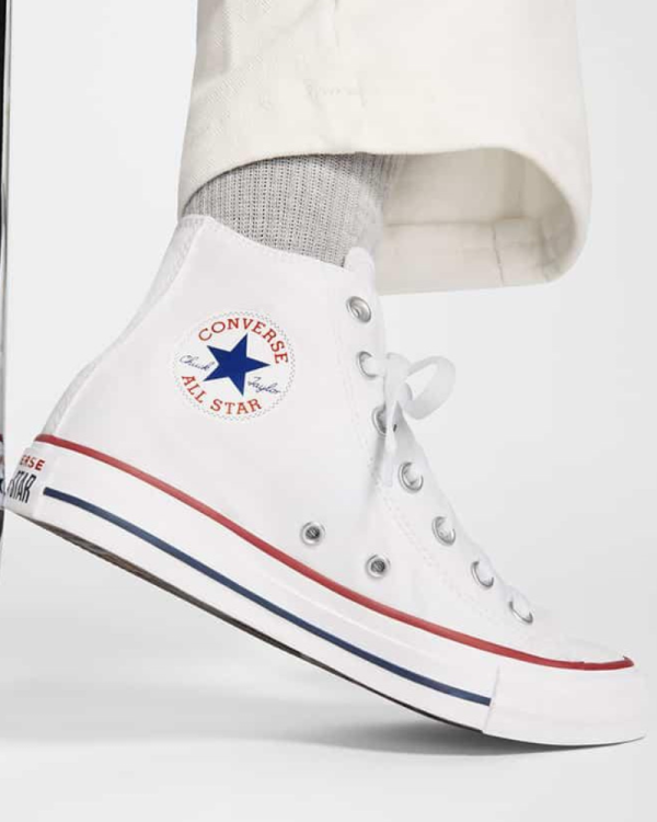 Sapatilhas Altas Mulher CONVERSE Branco M7650C CHUCK TAYLOR ALL STAR