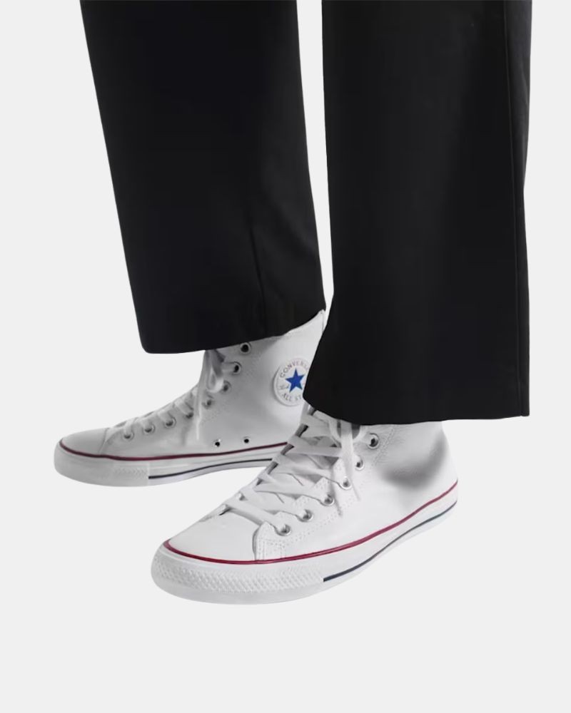 Sapatilhas Altas Mulher CONVERSE Branco 132169C CHUCK TAYLOR ALL STAR LEATHER