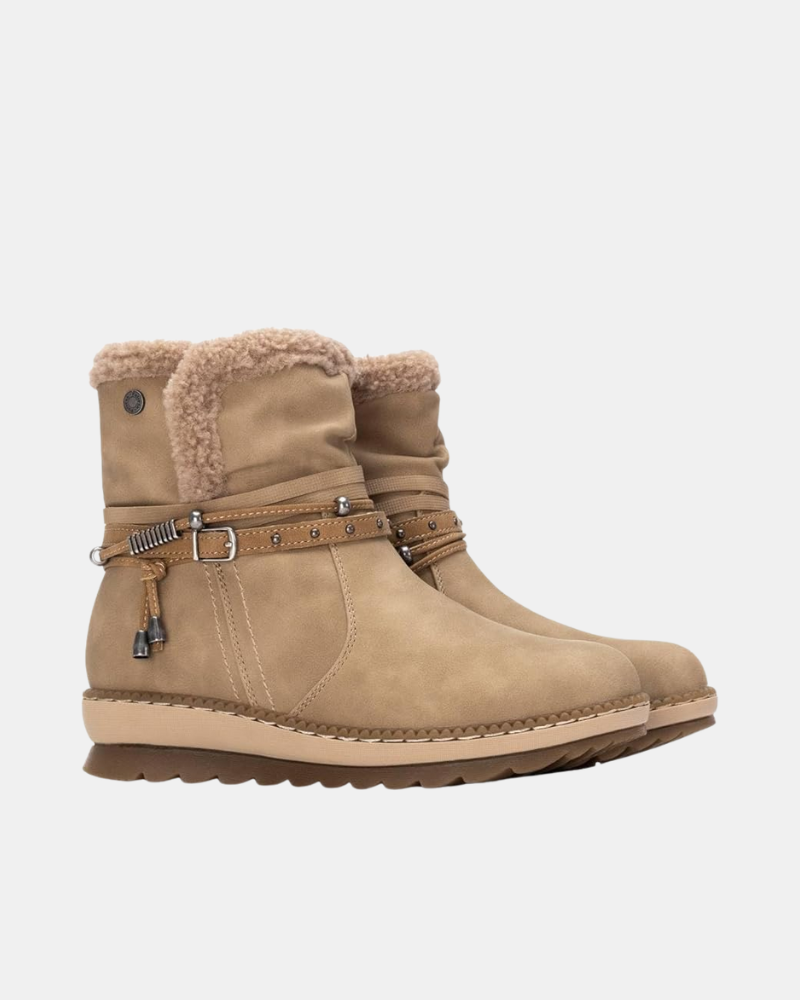  Botines Mujer REFRESH Beige 173250