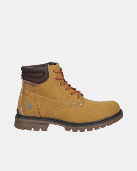 Botas Black Friday hombre US Polo OHIO marrones en fondo neutro