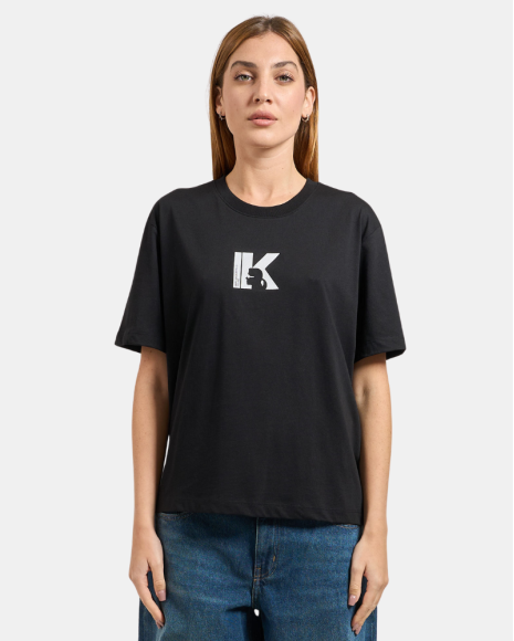  Camisetas Manga corta Mujer Karl Lagerfeld Negro A3W17094