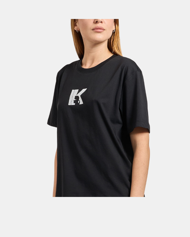  Camisetas Manga corta Mujer Karl Lagerfeld Negro A3W17094