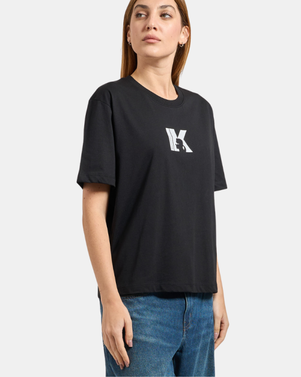 Camisetas Manga corta Mujer Karl Lagerfeld Negro A3W17094