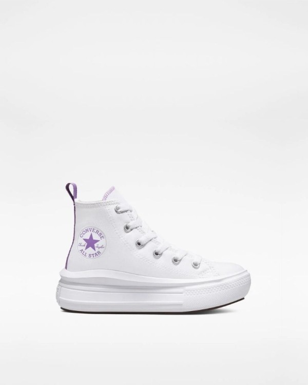 Sapatilhas Infantil CONVERSE Branco A03669C CHUCK TAYLOR ALL STAR MOVE
