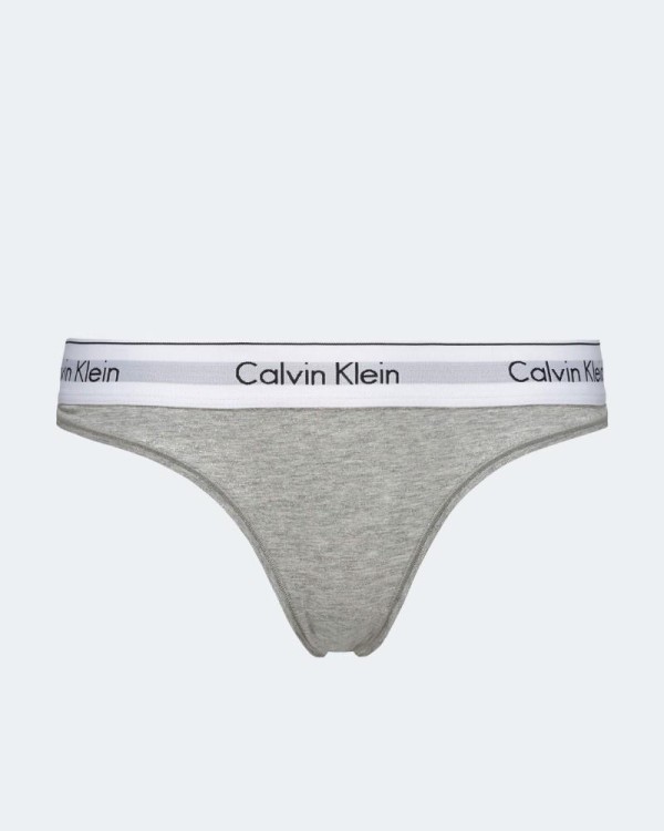 Roupa Interior Parte de Baixo Mulher CALVIN KLEIN Cinza 0000F3786E020 Fio Dental