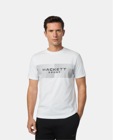  Camisetas Manga corta Hombre HACKETT Blanco HM5000004 HS MOTION TEE