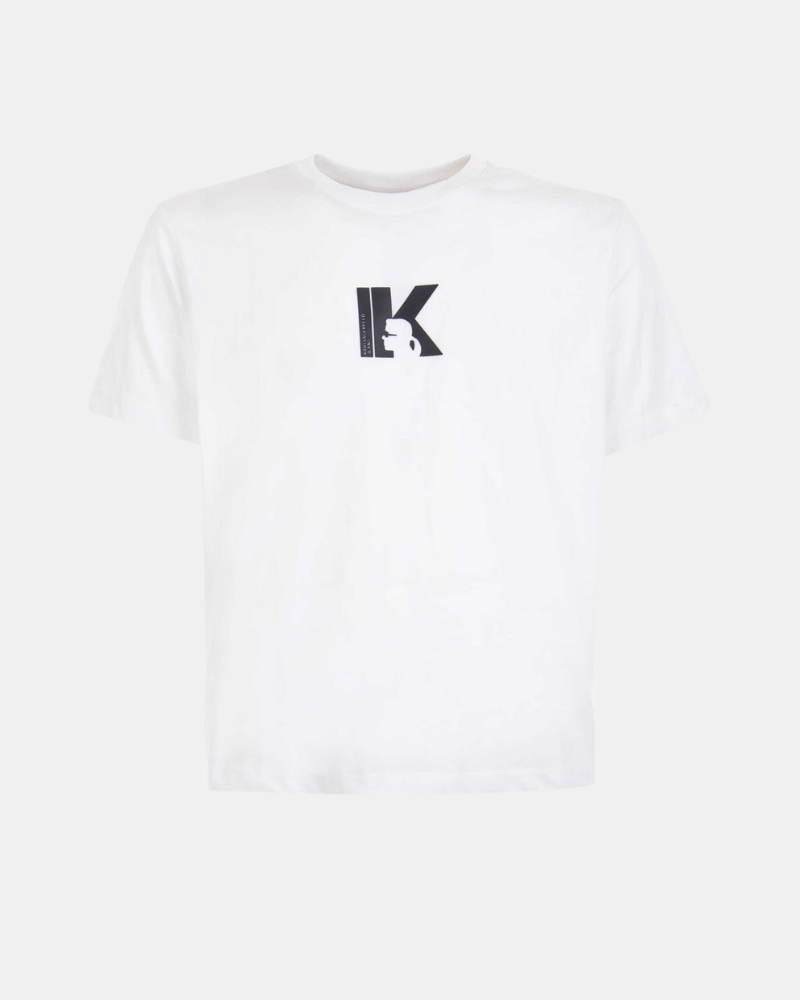 T-shirts Manga curta Mulher Karl Lagerfeld Branco A3W17094