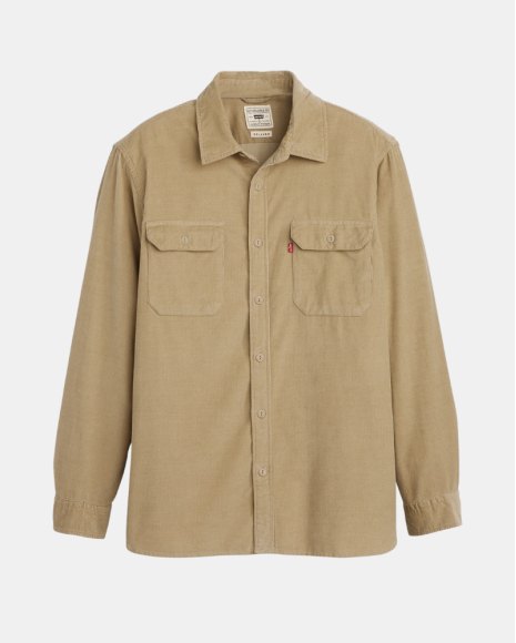 Camisas Manga Comprida Homem LEVIS Bege 19573 0290 JACKSON WORKER