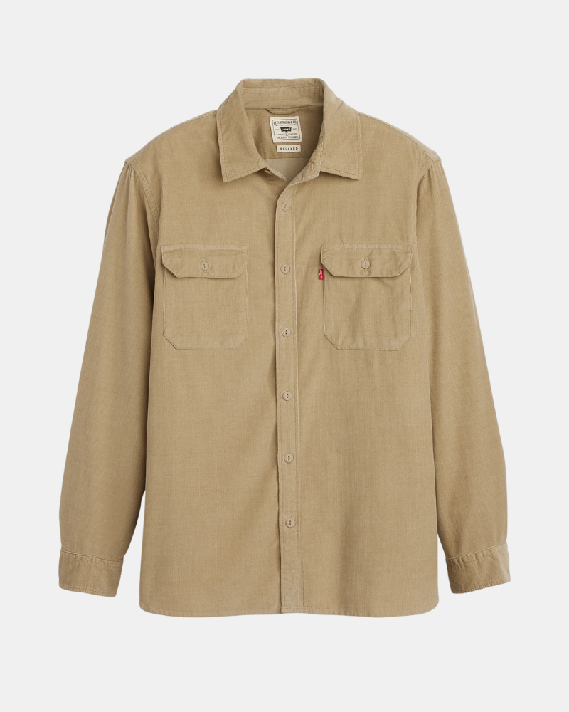 Camisas Manga Comprida Homem LEVIS Bege 19573 0290 JACKSON WORKER