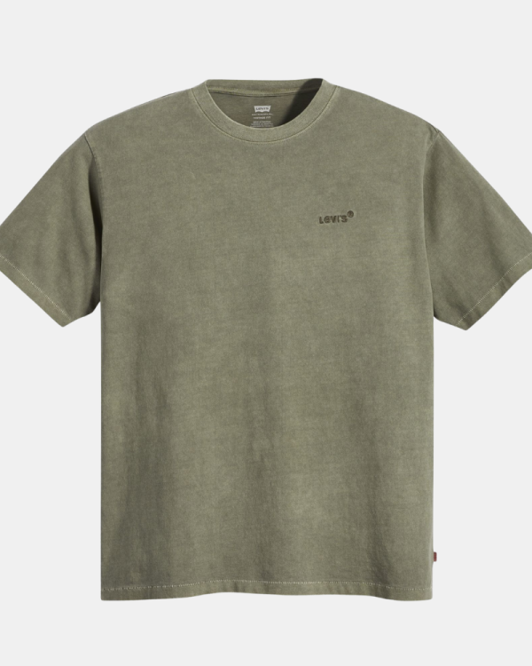  Camisetas Manga corta Hombre LEVIS Verde A0637 0046 RED TAB VINTAGE TEE