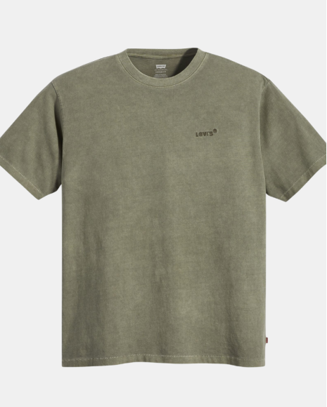 T-shirts Manga curta Homem LEVIS Verde A0637 0046 RED TAB VINTAGE TEE