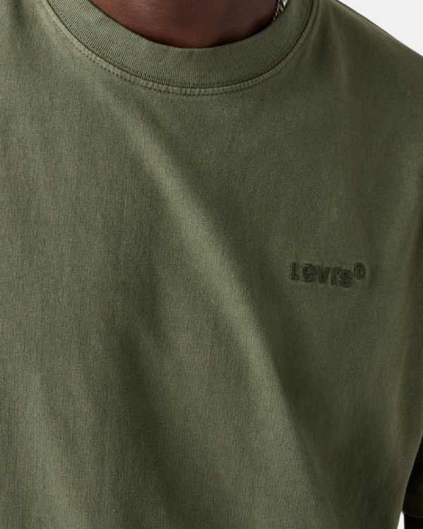  Camisetas Manga corta Hombre LEVIS Verde A0637 0046 RED TAB VINTAGE TEE