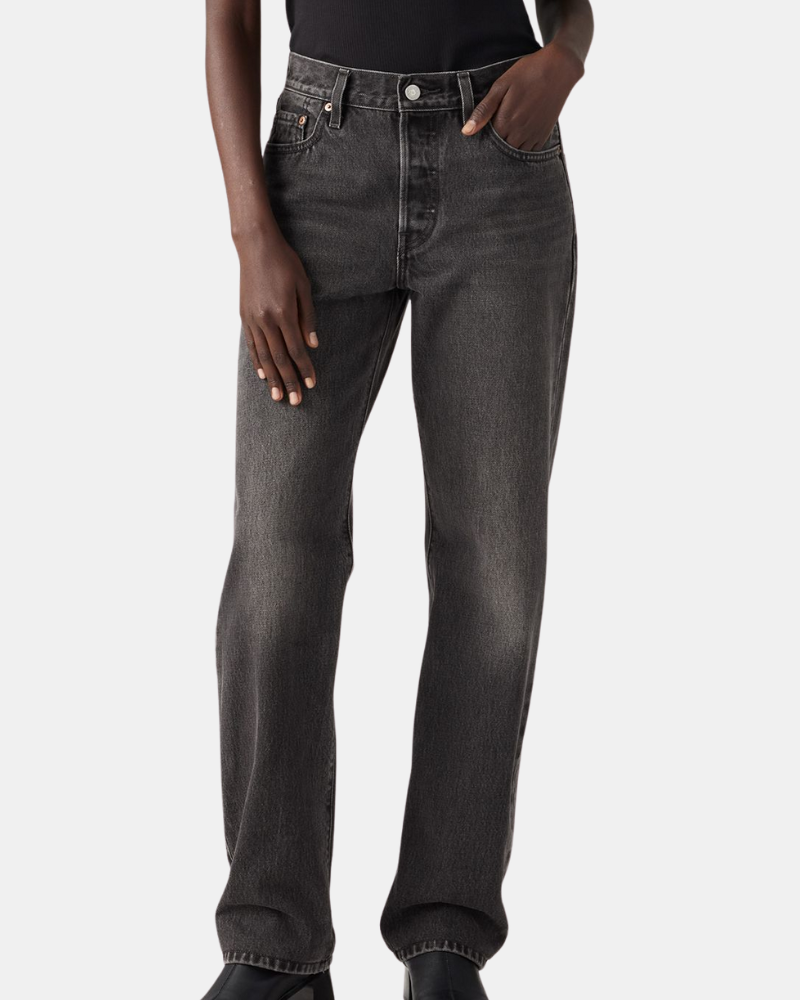  Pantalones Mujer LEVIS Negro A1959 0078 501 90S