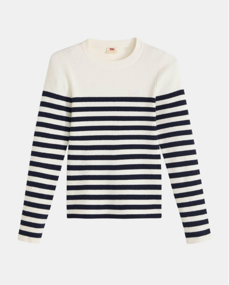  Jersey Manga larga Mujer LEVIS Nude A0719 0036 RIB CREW SWEATER