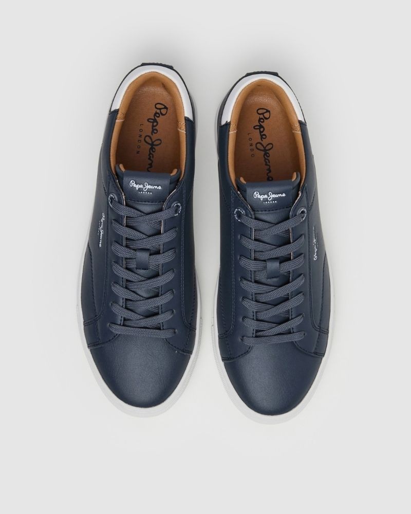 Sapatilhas Homem PEPE JEANS Azul PMS00048 JOE BASIC