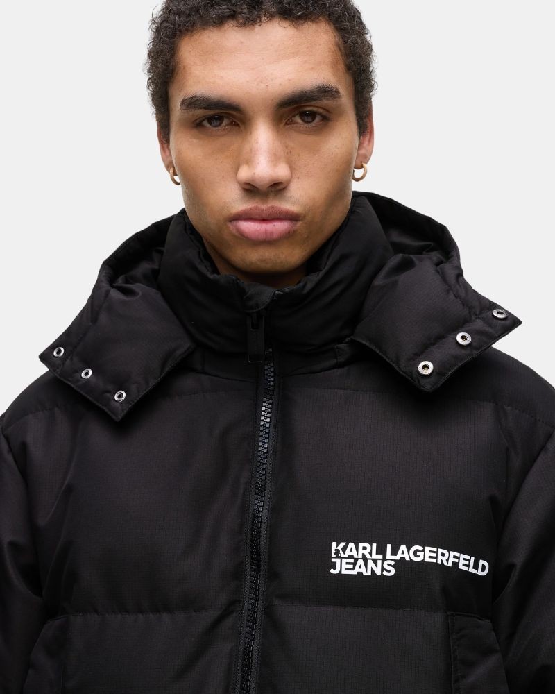 Casacos de Penas Homem Karl Lagerfeld Negro A3M15033