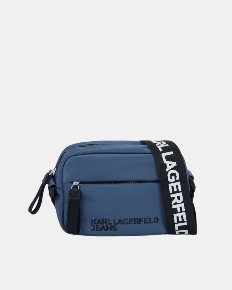  Bolsos Bandoleras Hombre Karl Lagerfeld Azul A3M30352