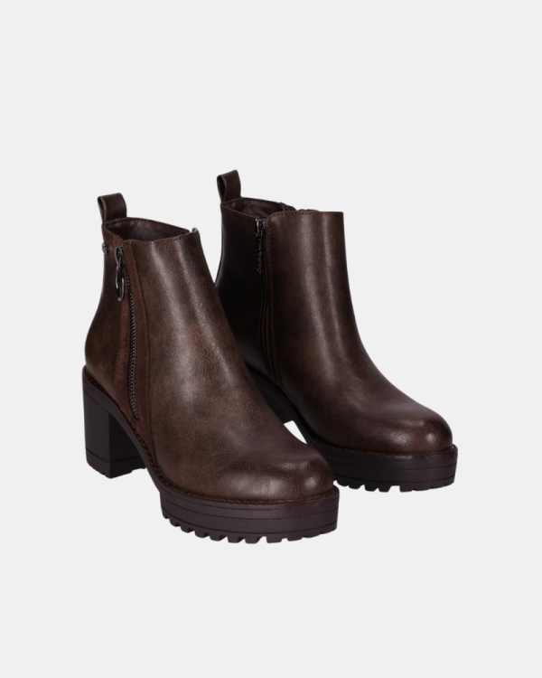 Botins Mulher CHIKA 10 Castanho PILAR 28