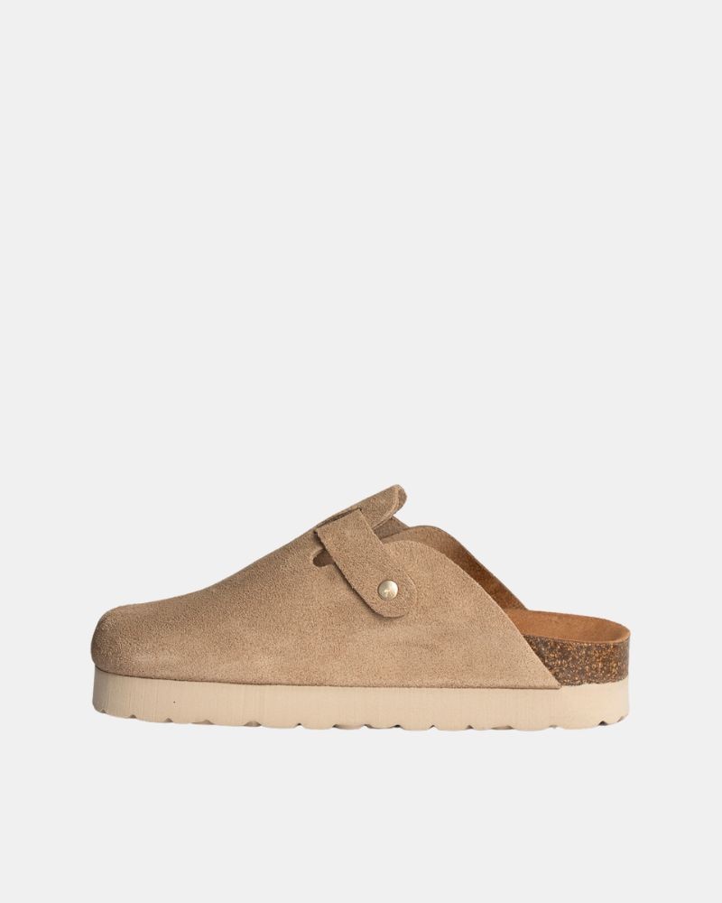 Sandalias Mulher RKS Taupe 15387