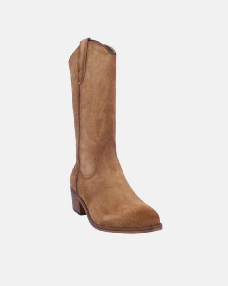 Botas Cowboy Mujer BONAVENTURE Taupe B684 5