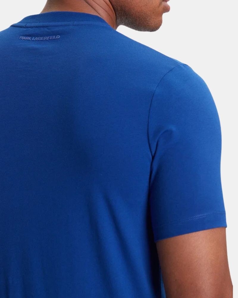 T-shirts Manga curta Homem Karl Lagerfeld Azul 553224 755710