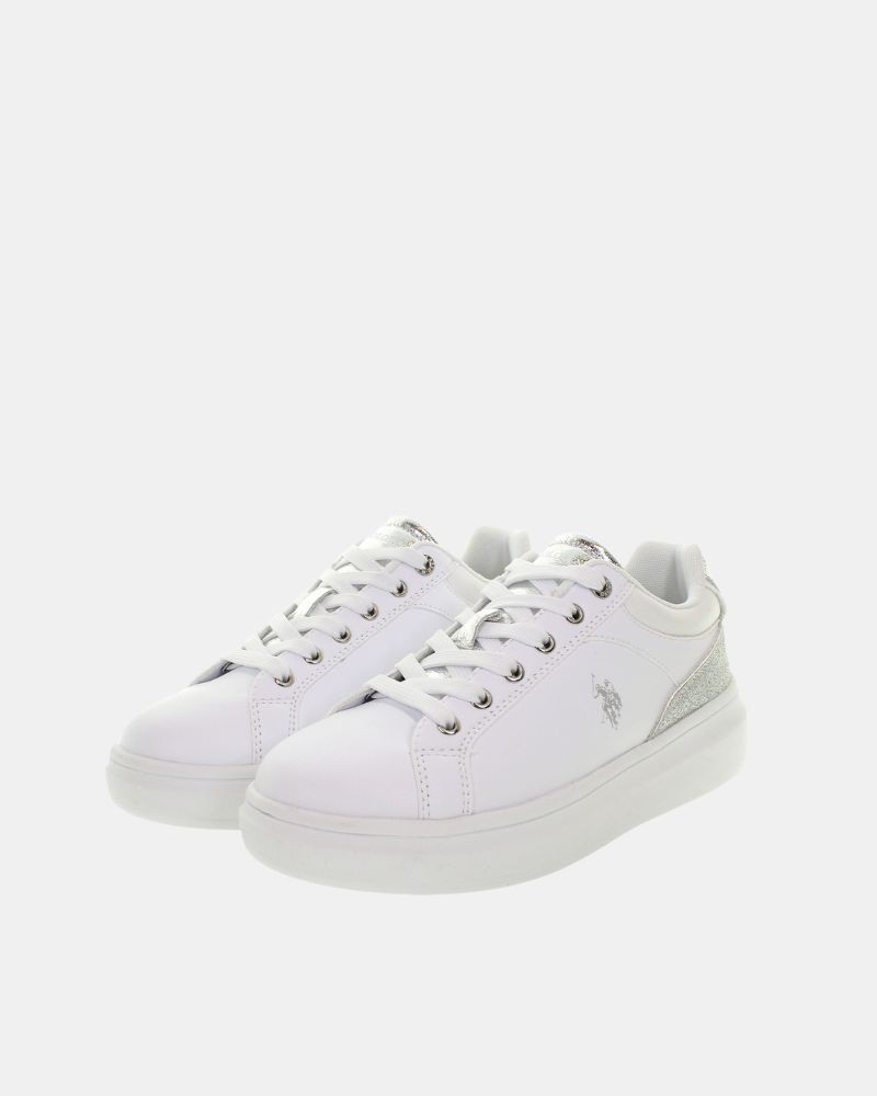 Sapatilhas Baixas Mulher US Polo Branco CODY015 EYN1