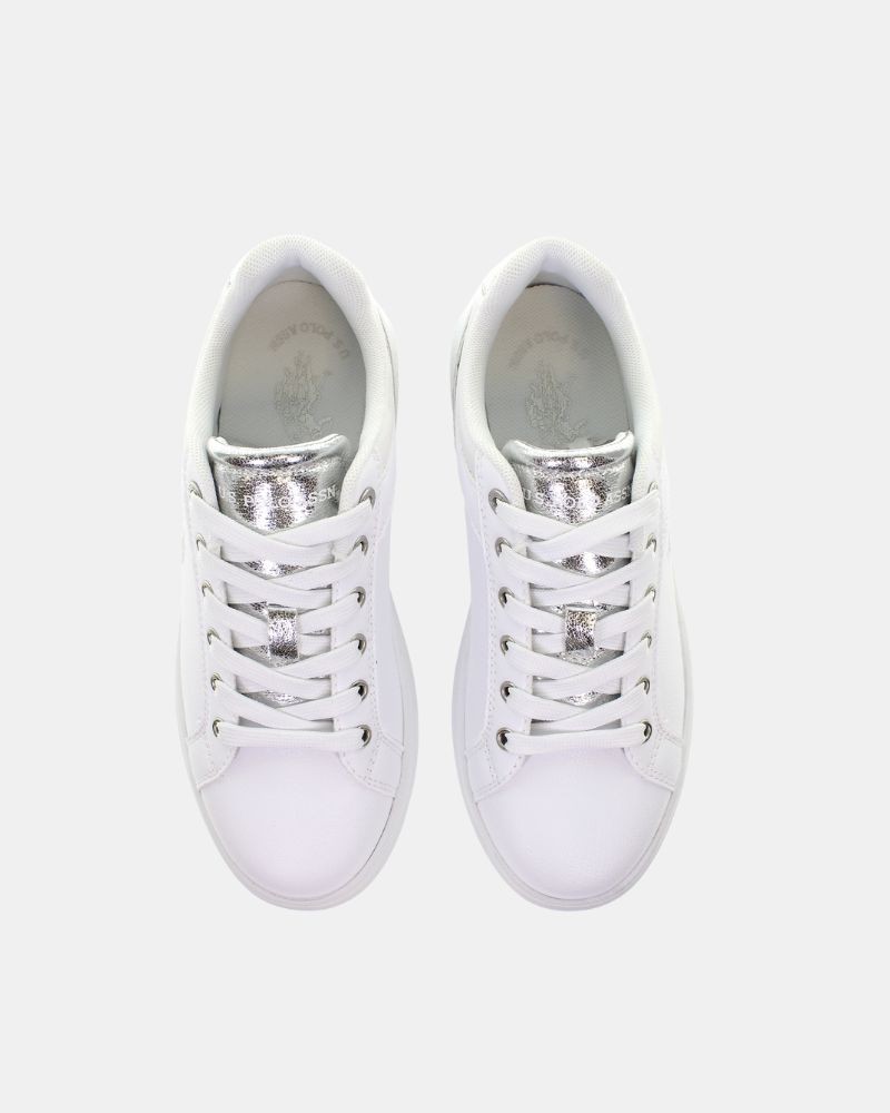 Sapatilhas Baixas Mulher US Polo Branco CODY015 EYN1