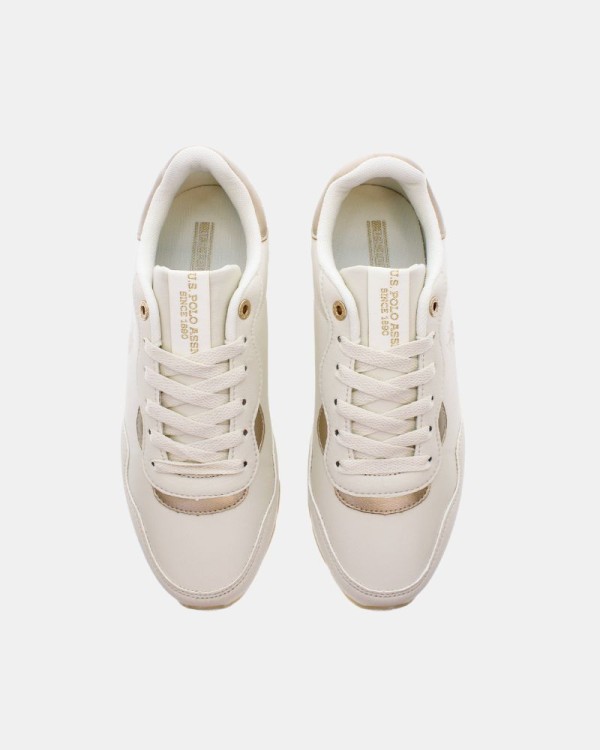 Zapatillas Bajas Mujer US Polo Beige KITTY006W EYH1