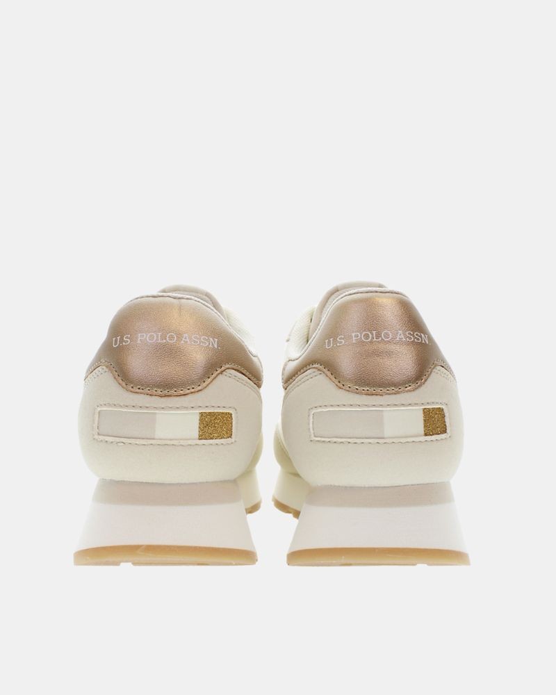 Zapatillas Bajas Mujer US Polo Beige KITTY006W EYH1
