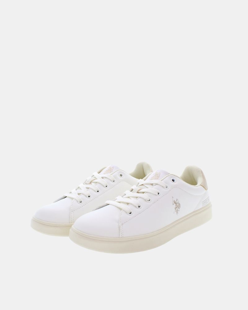 Sapatilhas Baixas Mulher US Polo Branco MARLYN001W EY6