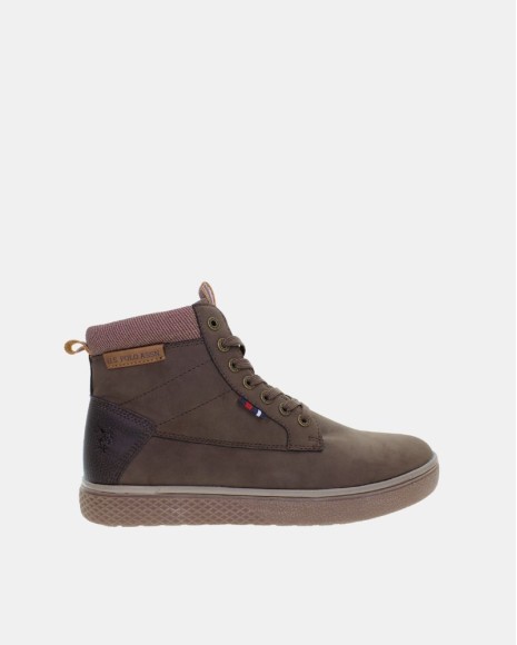 Botas Curtidas Homem US Polo Verde HOOVER001A EUY2