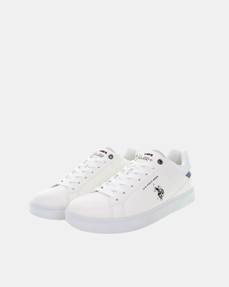 Sapatilhas Baixas Homem US Polo Branco ROKKO001M EYH2