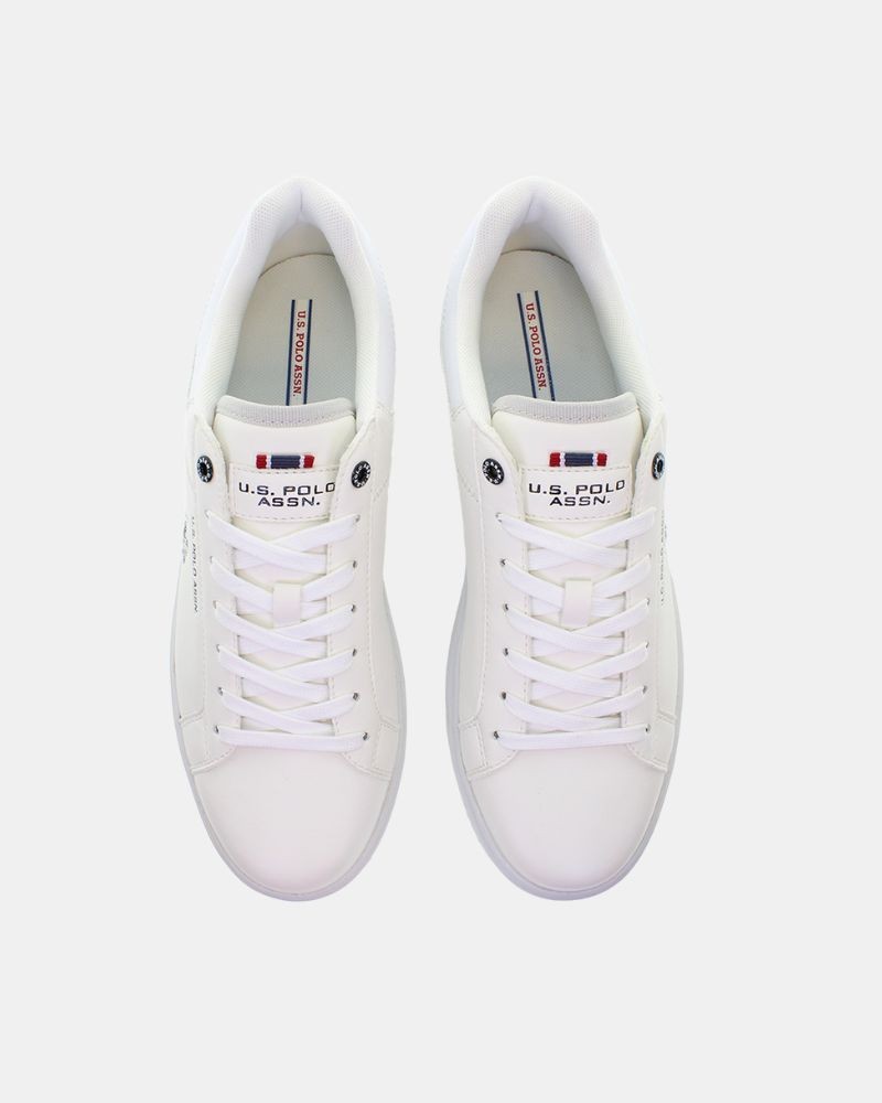 Sapatilhas Baixas Homem US Polo Branco ROKKO001M EYH2