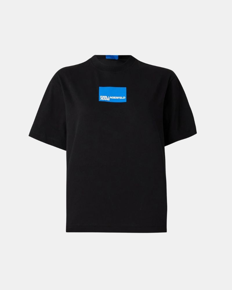  Camisetas Manga corta Mujer Karl Lagerfeld Negro A1W17006