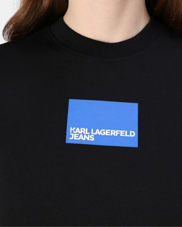  Camisetas Manga corta Mujer Karl Lagerfeld Negro A1W17006