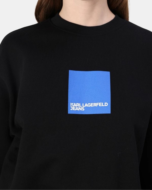  Sudaderas Manga larga Mujer Karl Lagerfeld Negro A1W20006