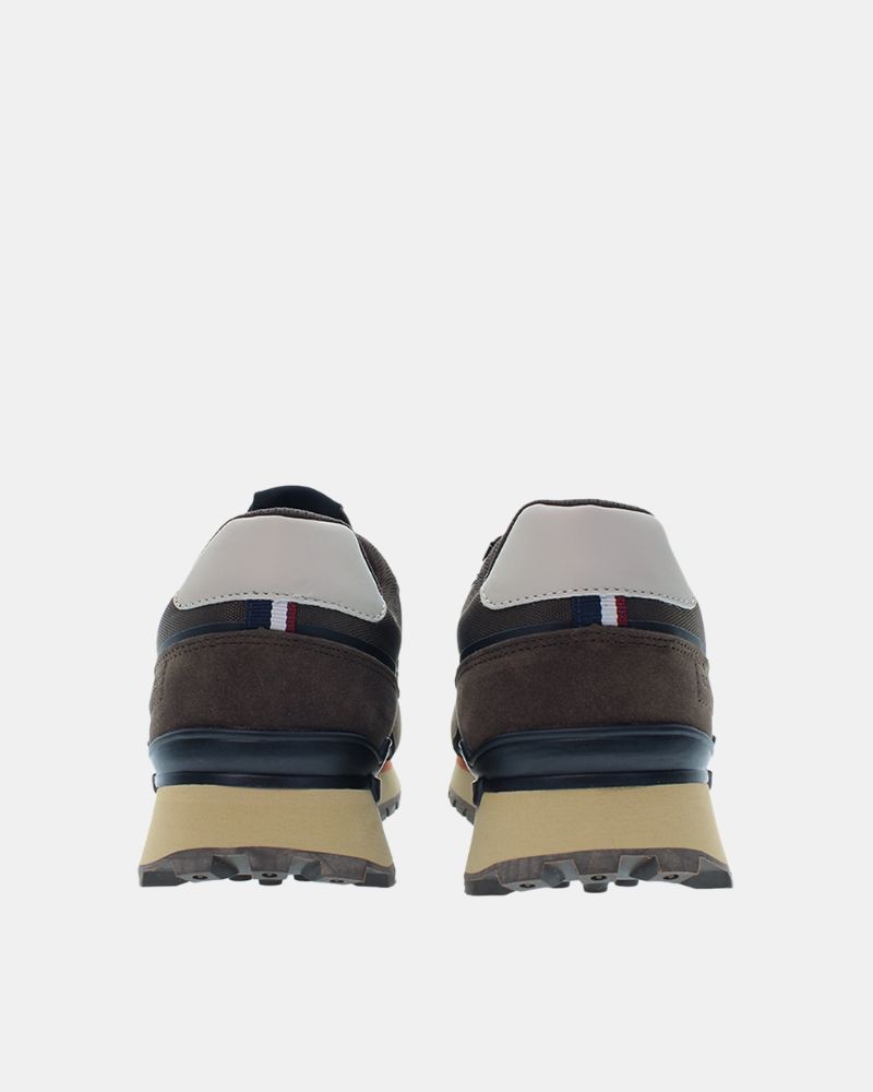Zapatillas Bajas Hombre US Polo Marrón ARON009M ETS1