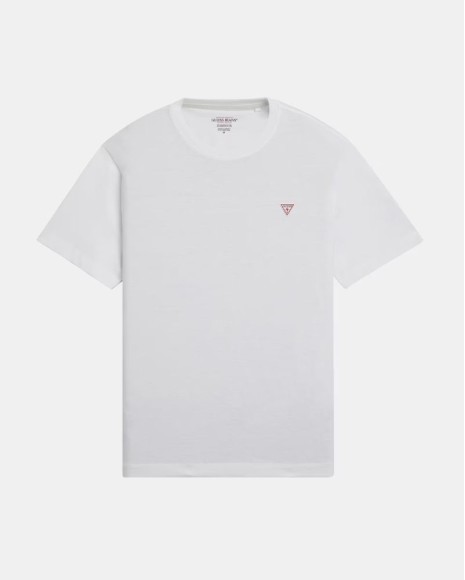 T-shirts Manga curta Homem GUESS Branco M4YI46 K8FQ4