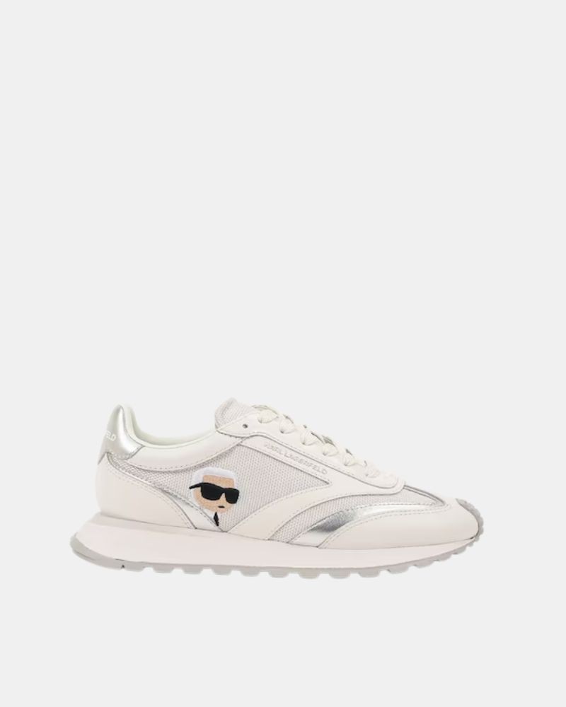 Sapatilhas Baixas Mulher Karl Lagerfeld Branco KL61130N KAIRO