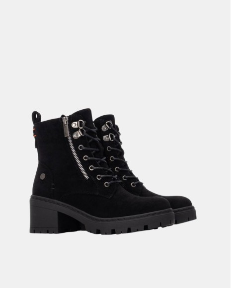  Botines Bajos Mujer REFRESH Negro 173022