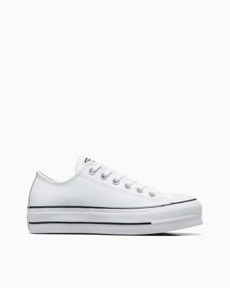 Zapatillas Bajas Mujer CONVERSE Blanco 561680C CHUCK TAYLOR ALL STAR LEATHER