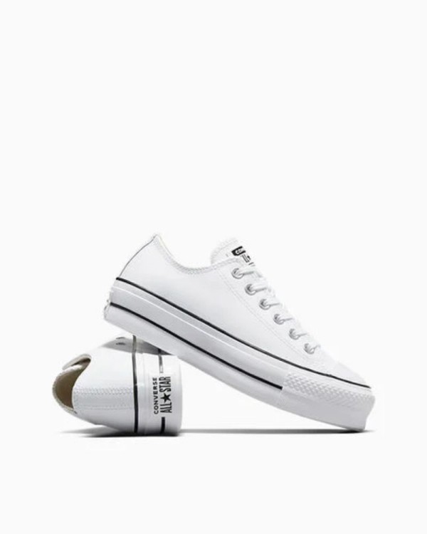Zapatillas Bajas Mujer CONVERSE Blanco 561680C CHUCK TAYLOR ALL STAR LEATHER