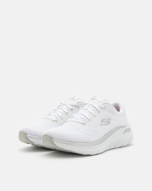 Zapatillas fascitis plantar Mujer SKECHERS Blanco 150067 ARCH FIT 2 0 GLOW THE DISTANCE