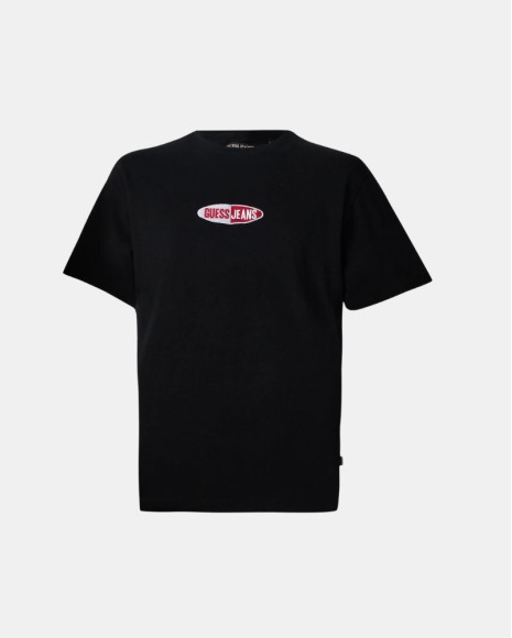 T-shirts Manga curta Homem GUESS Negro M5YI07 K8FQ4