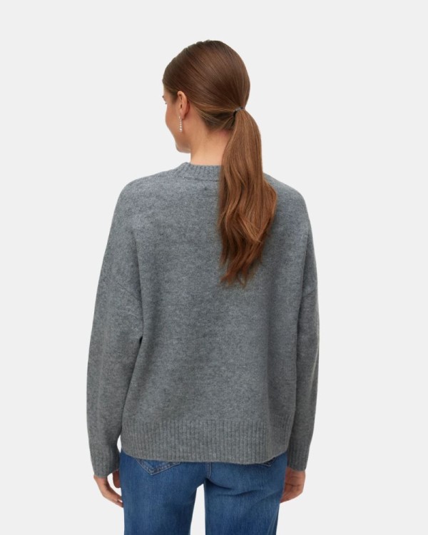 Jersey Manga larga Mujer VERO MODA Gris 10331759 BOOM