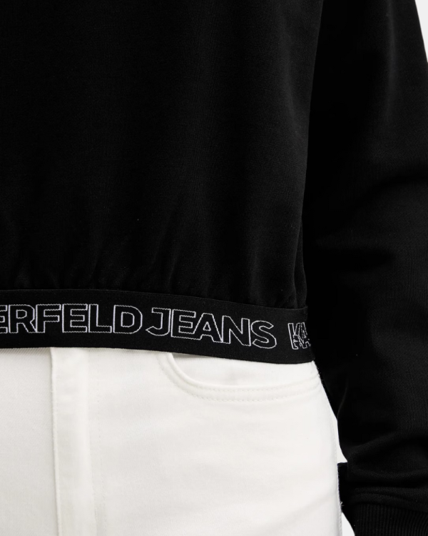  Sudaderas Manga larga Hombre Karl Lagerfeld Negro A2W20062