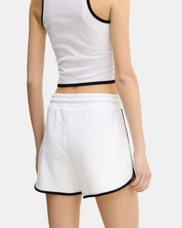  Pantalones Chándal Bermudas Mujer Karl Lagerfeld Blanco A2W10095