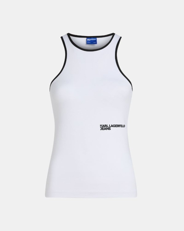 T-shirts Top Mulher Karl Lagerfeld Branco A3W17047