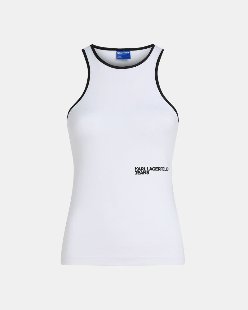  Camisetas Top Mujer Karl Lagerfeld Blanco A3W17047