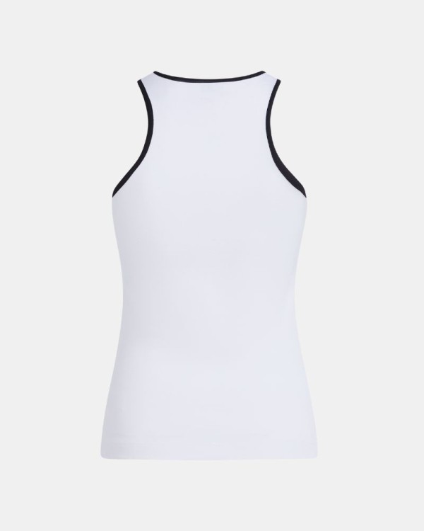  Camisetas Top Mujer Karl Lagerfeld Blanco A3W17047